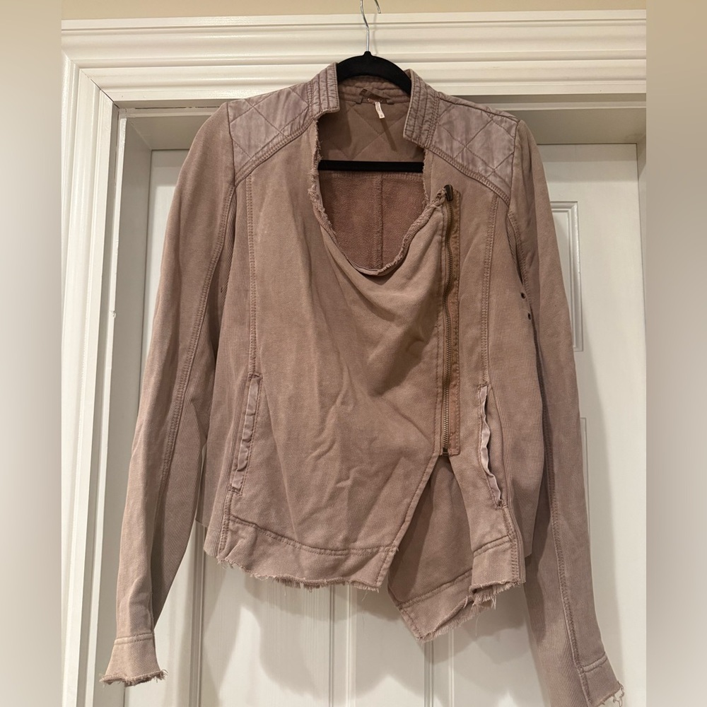 Free People Moto Jacket Size Medium